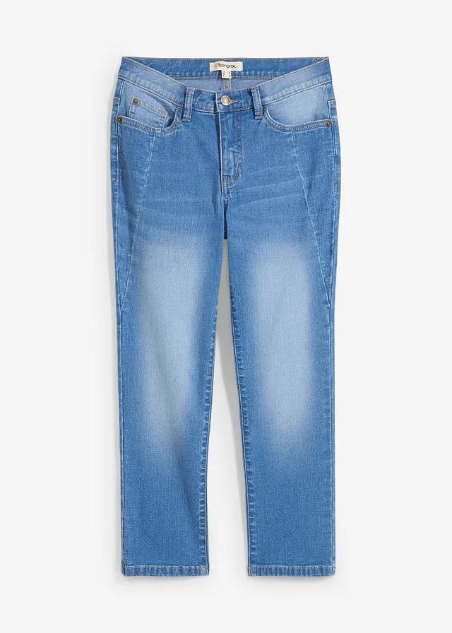 SPODNIE JEANSOWE 7/8