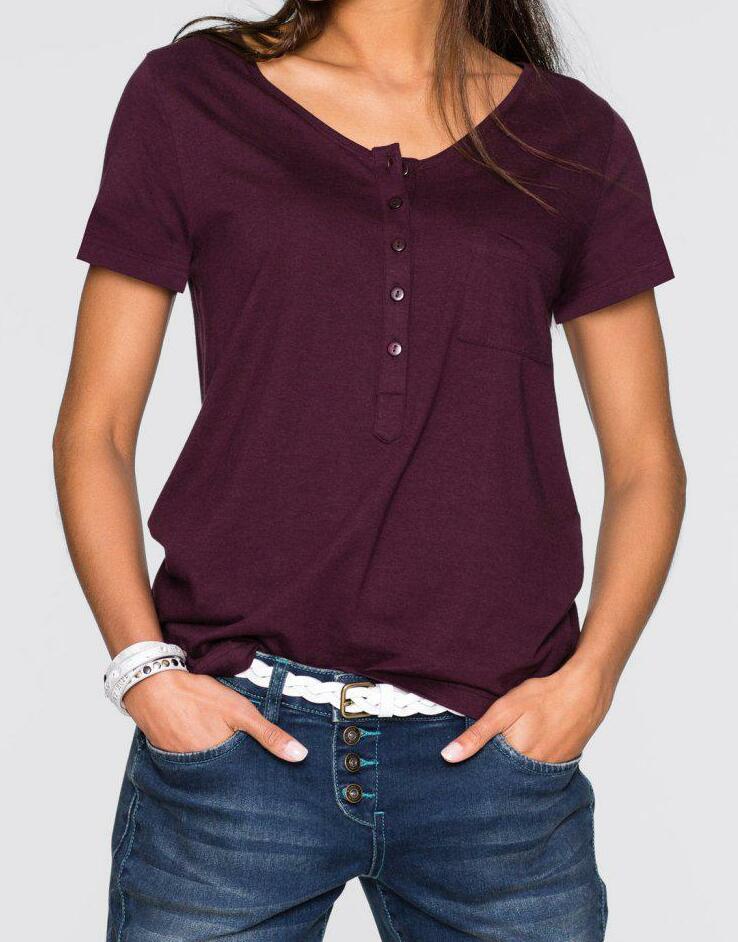T-SHIRT BAWEŁNIANY DAMSKI