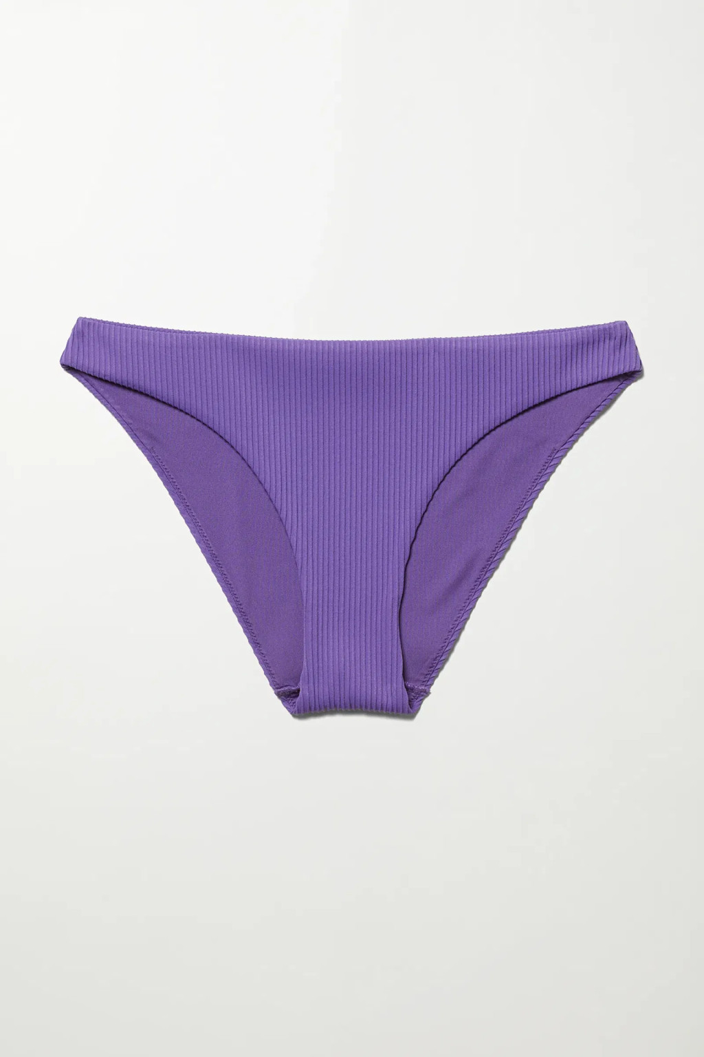 FIOLETOWY DÓŁ OD BIKINI W PRĄŻKI