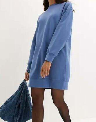 SUKIENKA DRESOWA OVERSIZE BAWEŁNIANA MINI