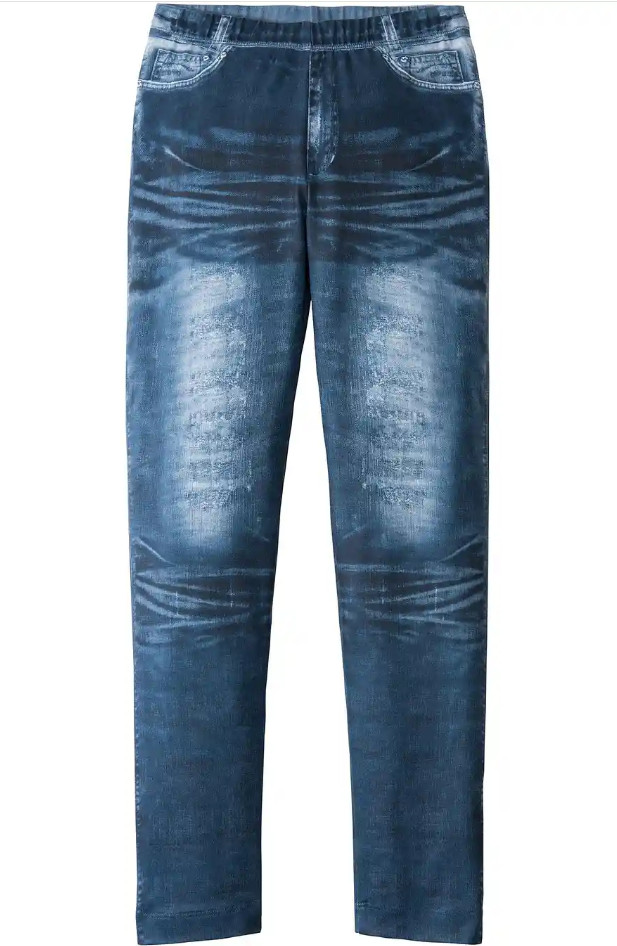 LEGGINSY DZIEWCZĘCE W OPTYCE DENIMU