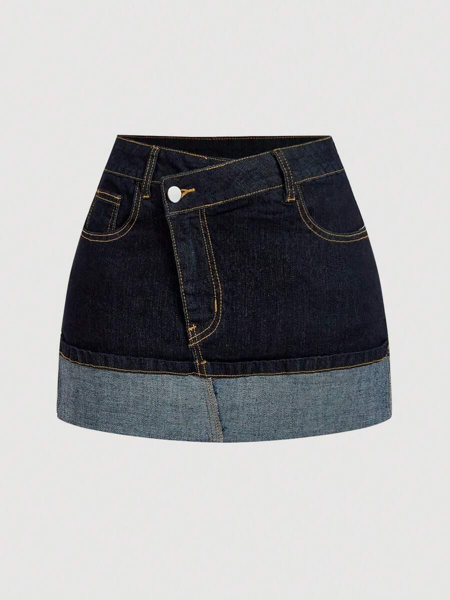 mini spódnica jeans