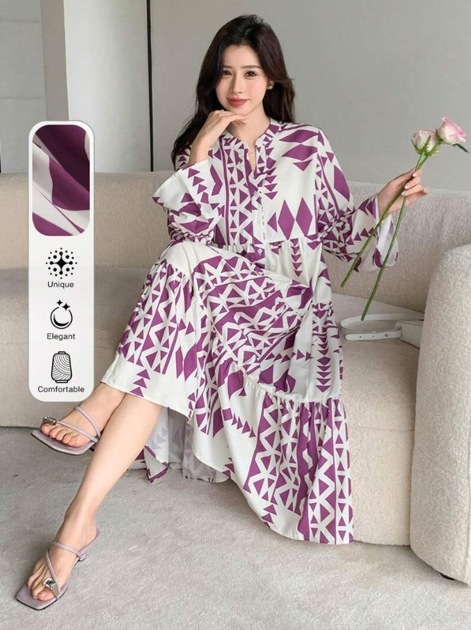MAXI SUKIENKA PRINT
