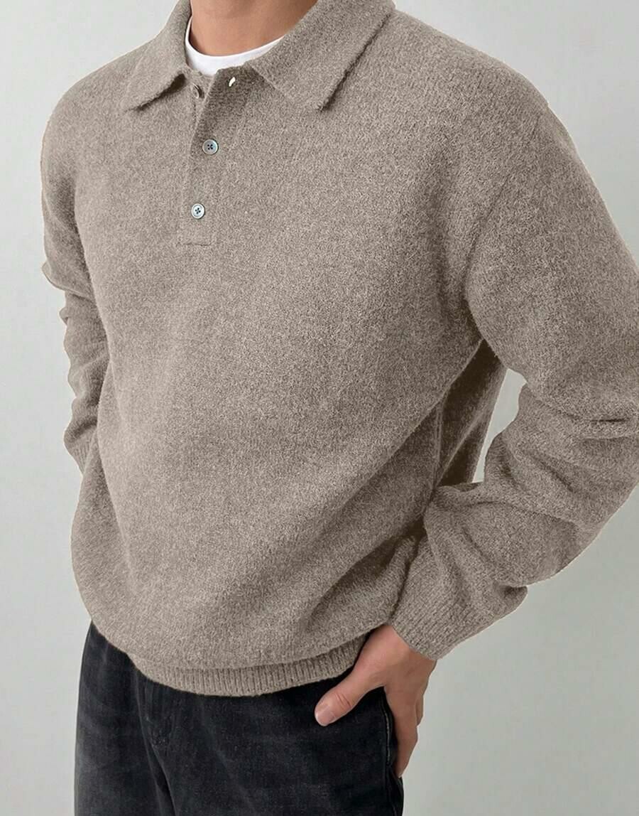 Sweter z kołnierzem