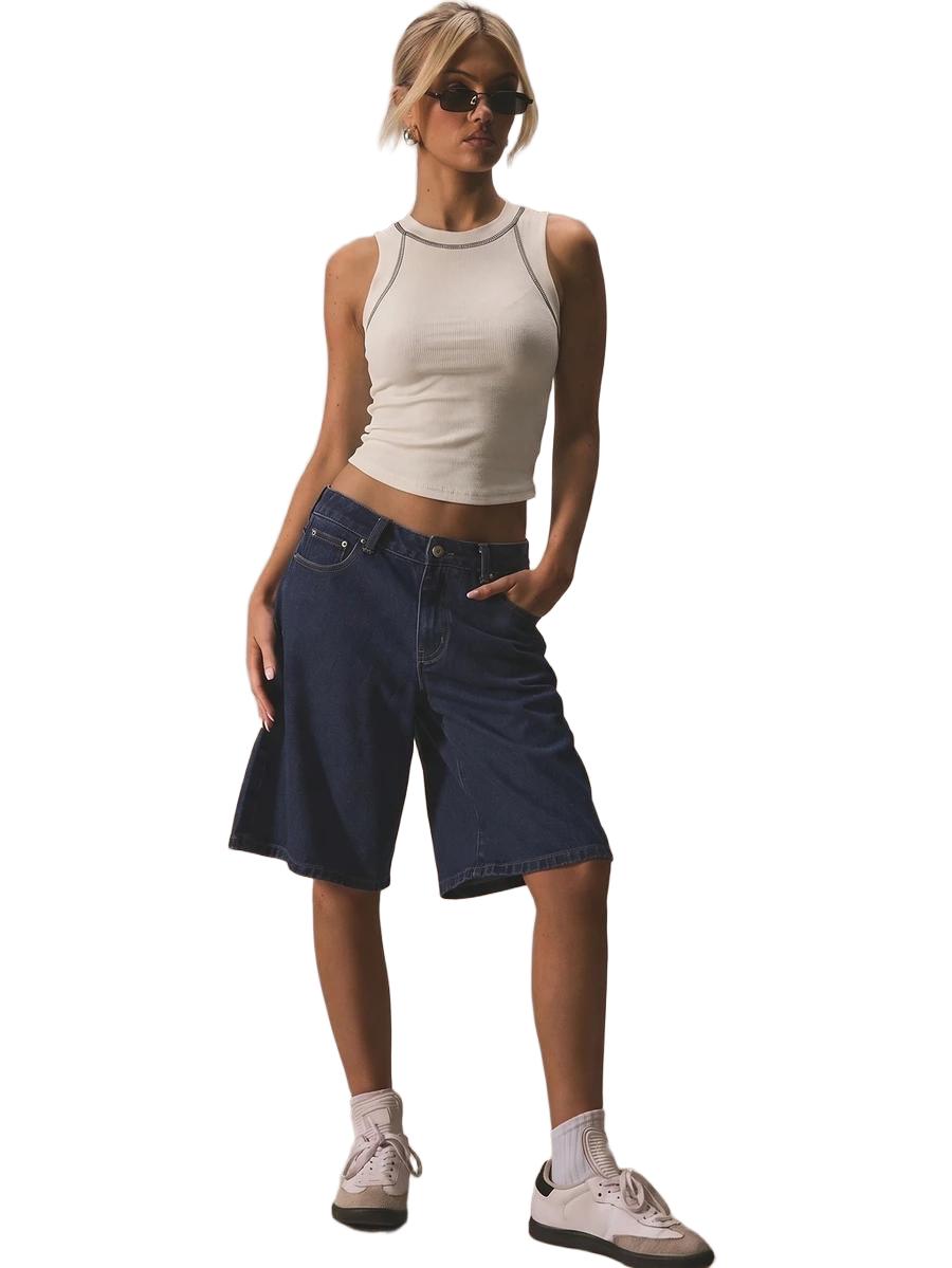 CASUALOWY DOPASOWANY TOP