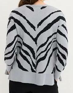 SWETER DAMSKI SZARY