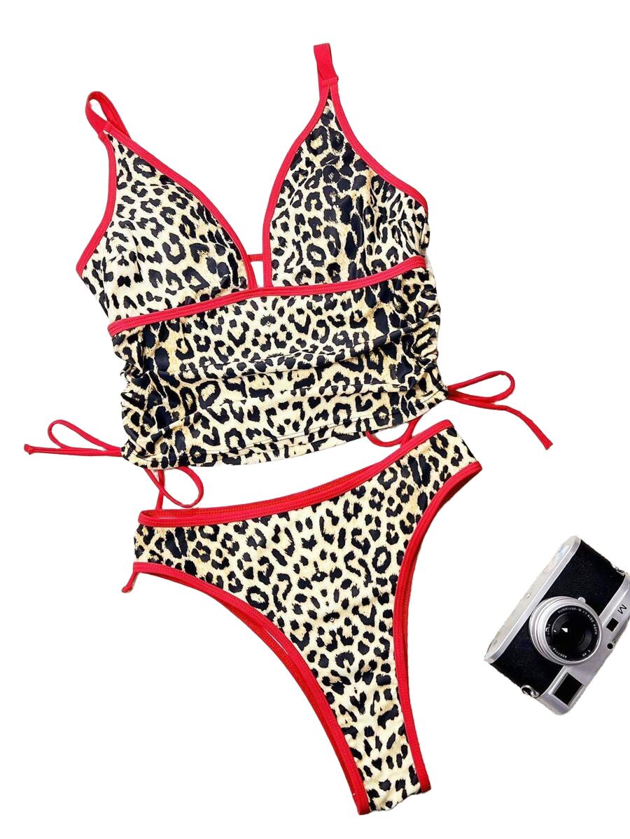DWUCZĘŚCIOWE BIKINI DAMSKIE ZWIERZĘCY WZÓR