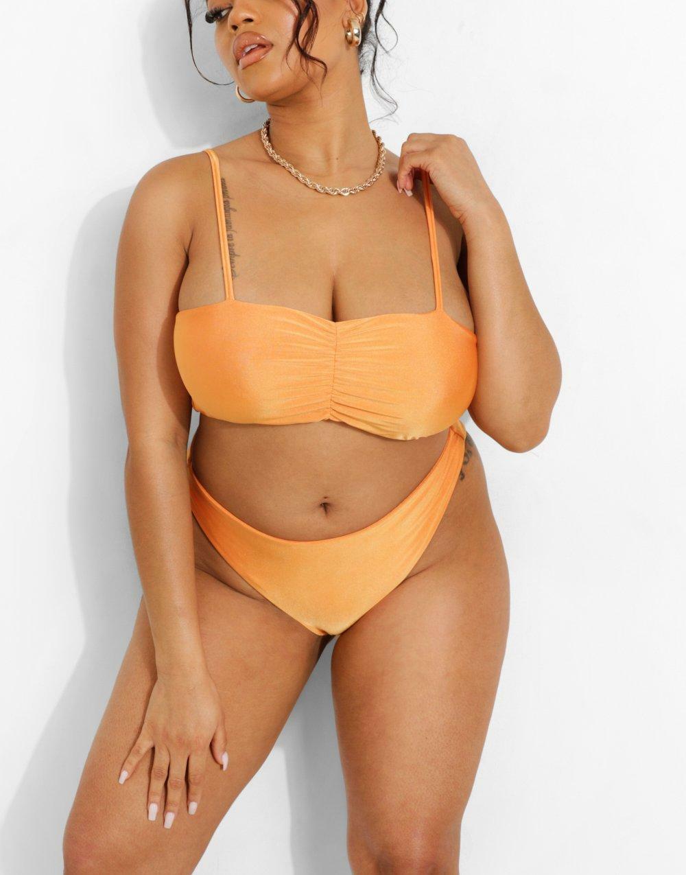 satynowy dół od bikini 