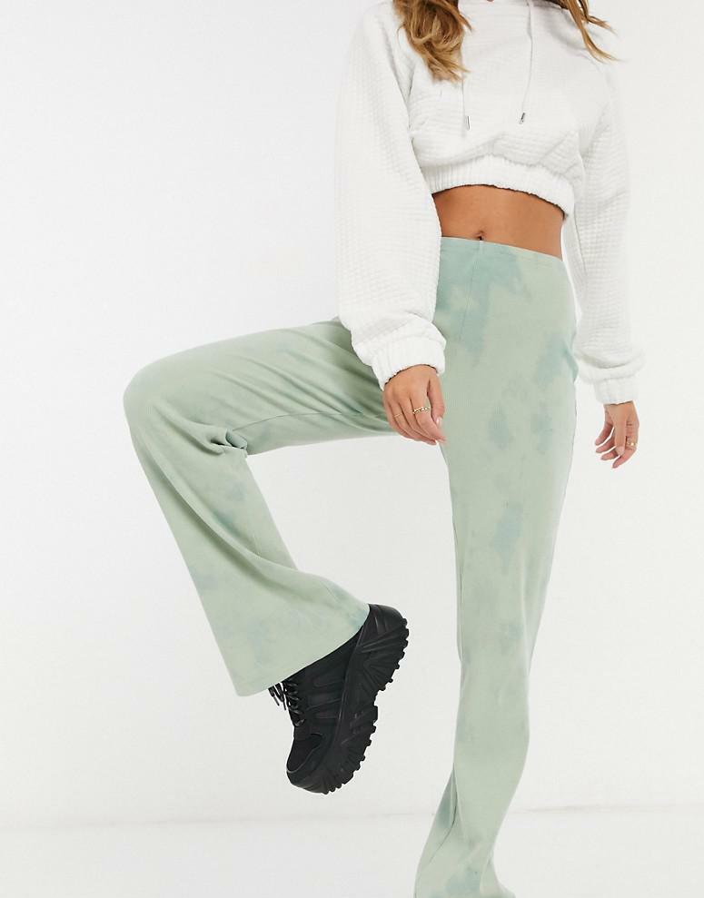 ZIELONE SPODNIE CASUAL 