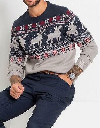 SWETER W NORWESKI WZÓR