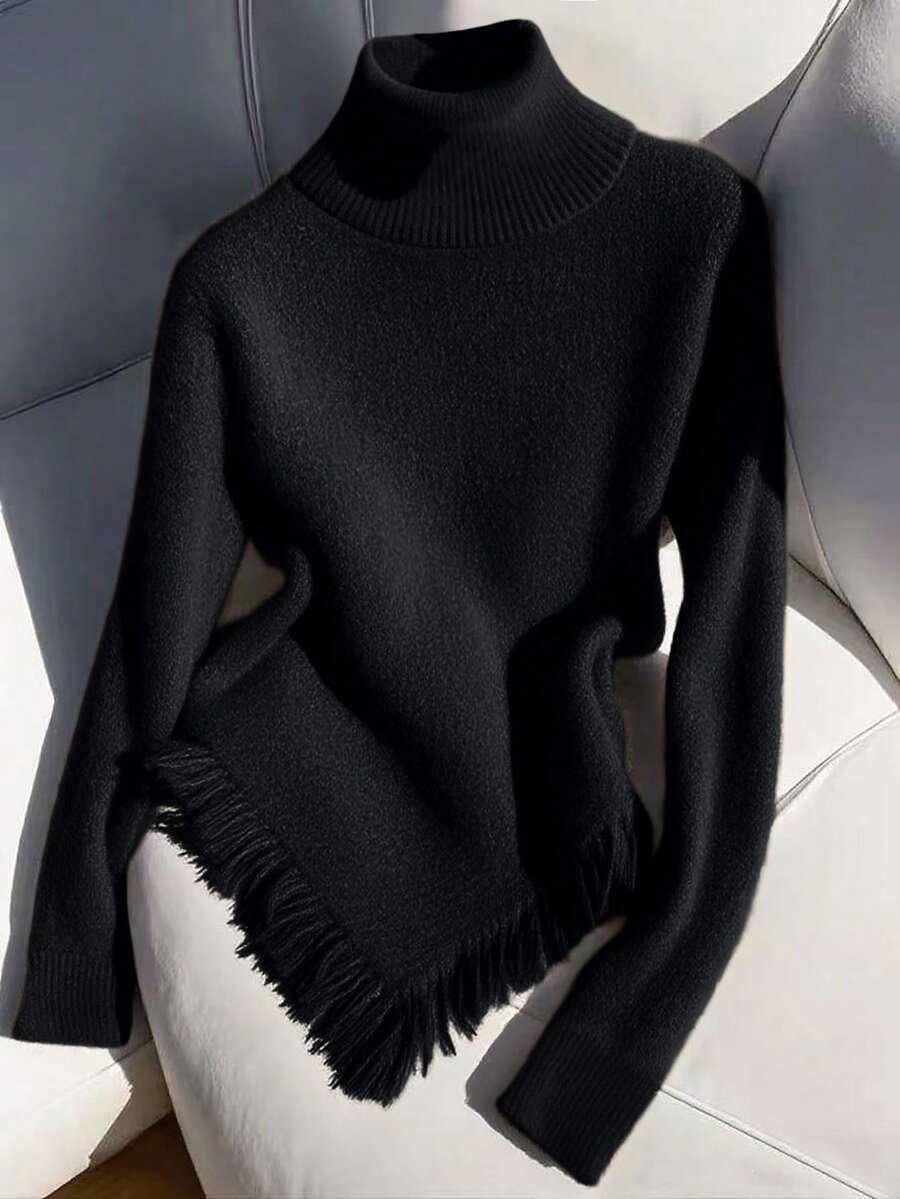 CZARNY SWETER GOLF