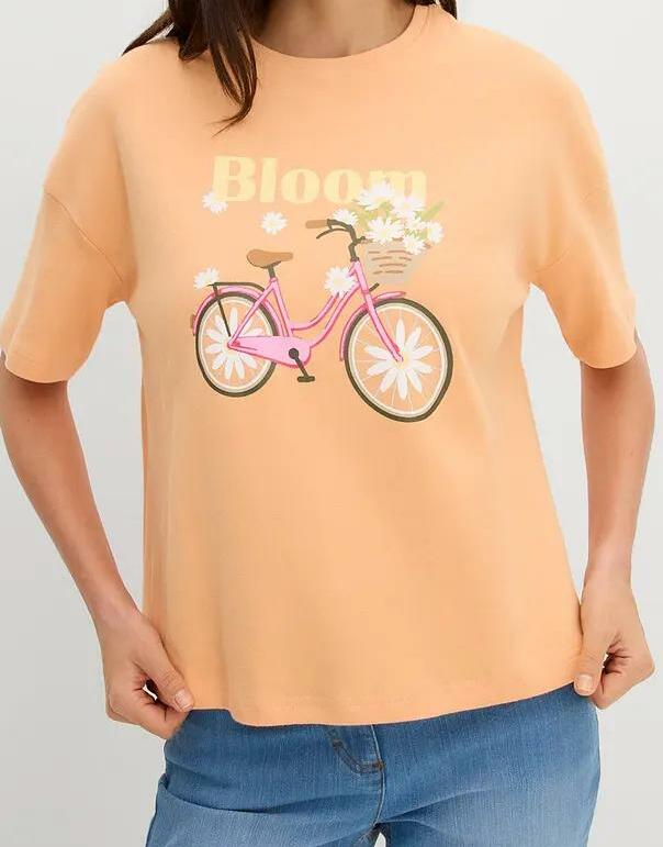 T-SHIRT Z NADRUKIEM