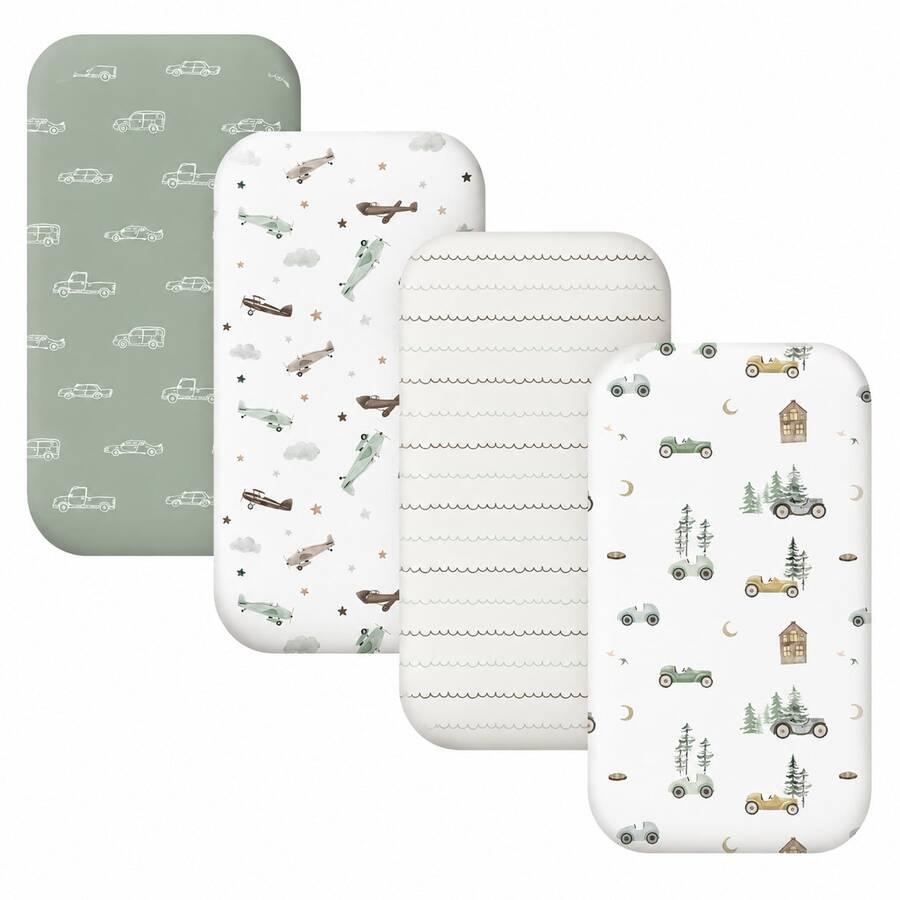 prześcieradło z gumką 4-pack