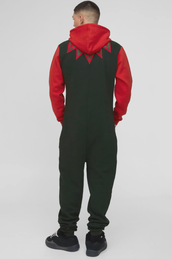 kostium onesie elf kaptur