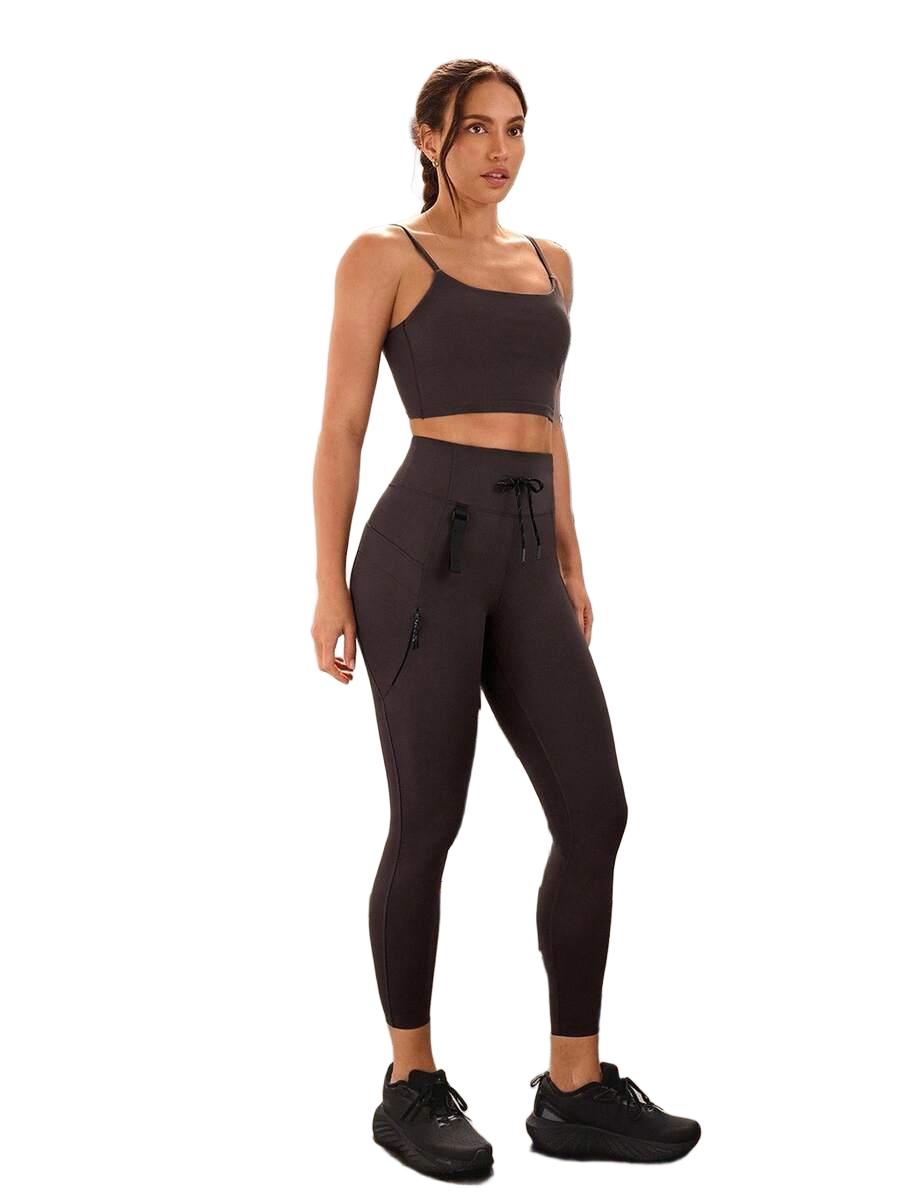 LEGGINSY DAMSKIE Z WYSOKIM STANEM