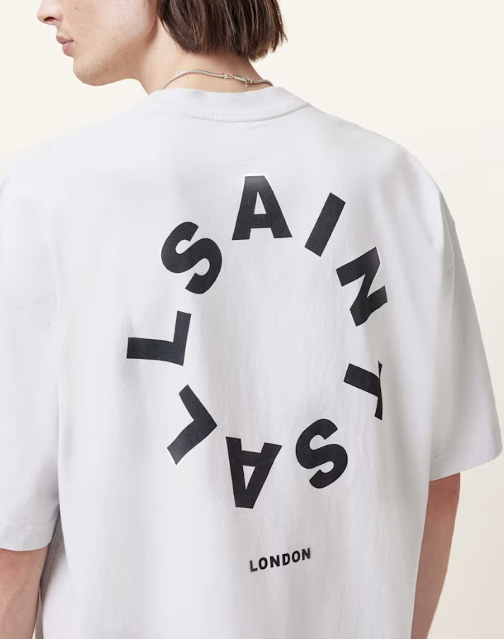 SZARY T-SHIRT LOGO