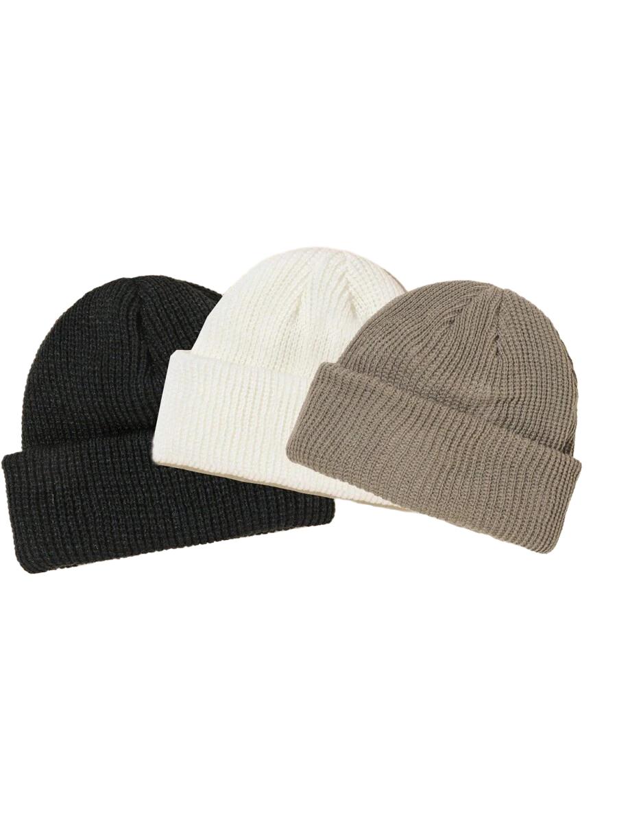 czapka beanie 3-pack