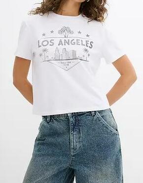 T-SHIRT Z NADRUKIEM MIASTA 