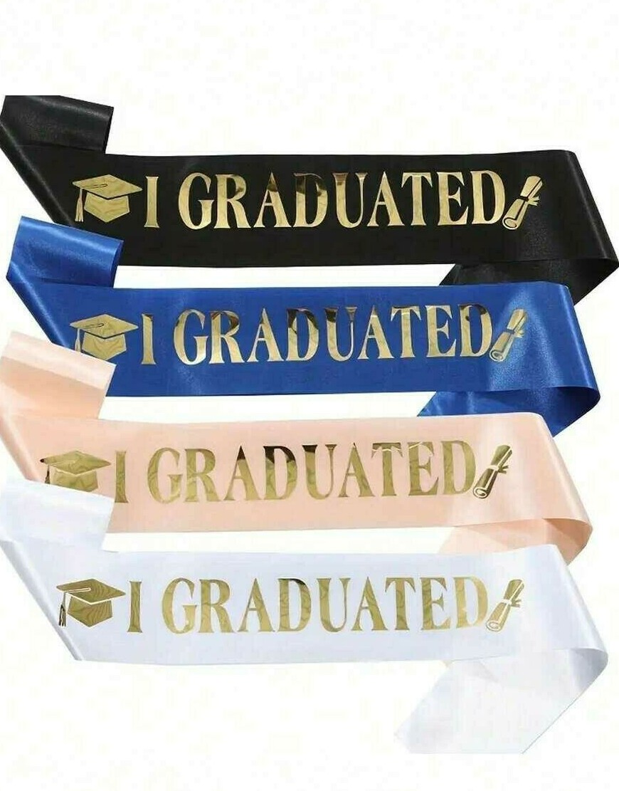 BIAŁA SZARFA I GRADUATED