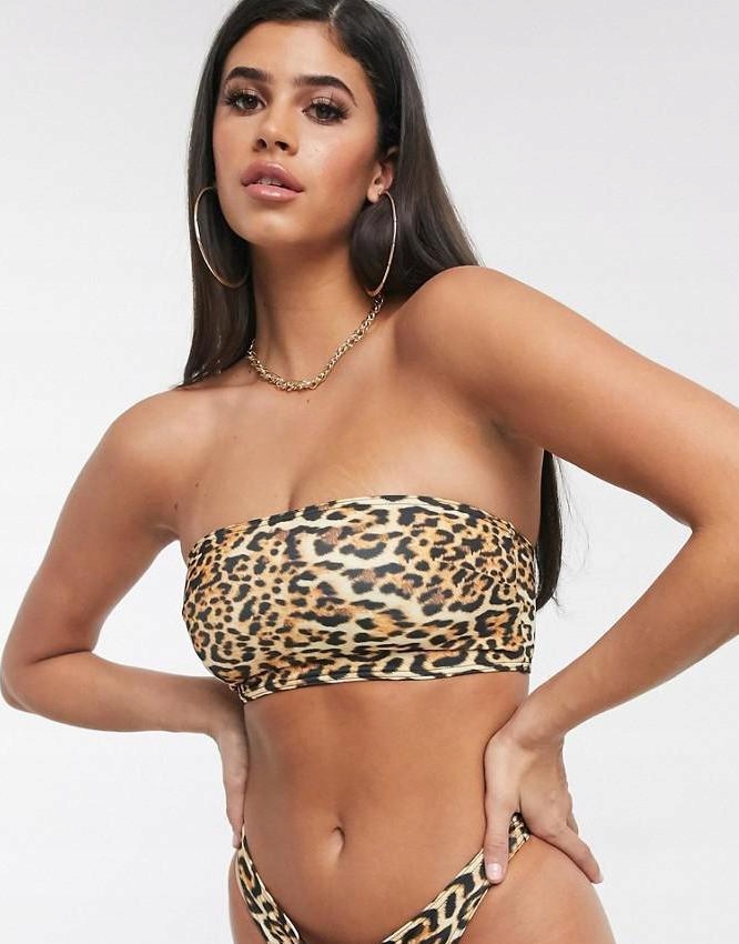 GÓRA OD BIKINI ANIMAL PRINT