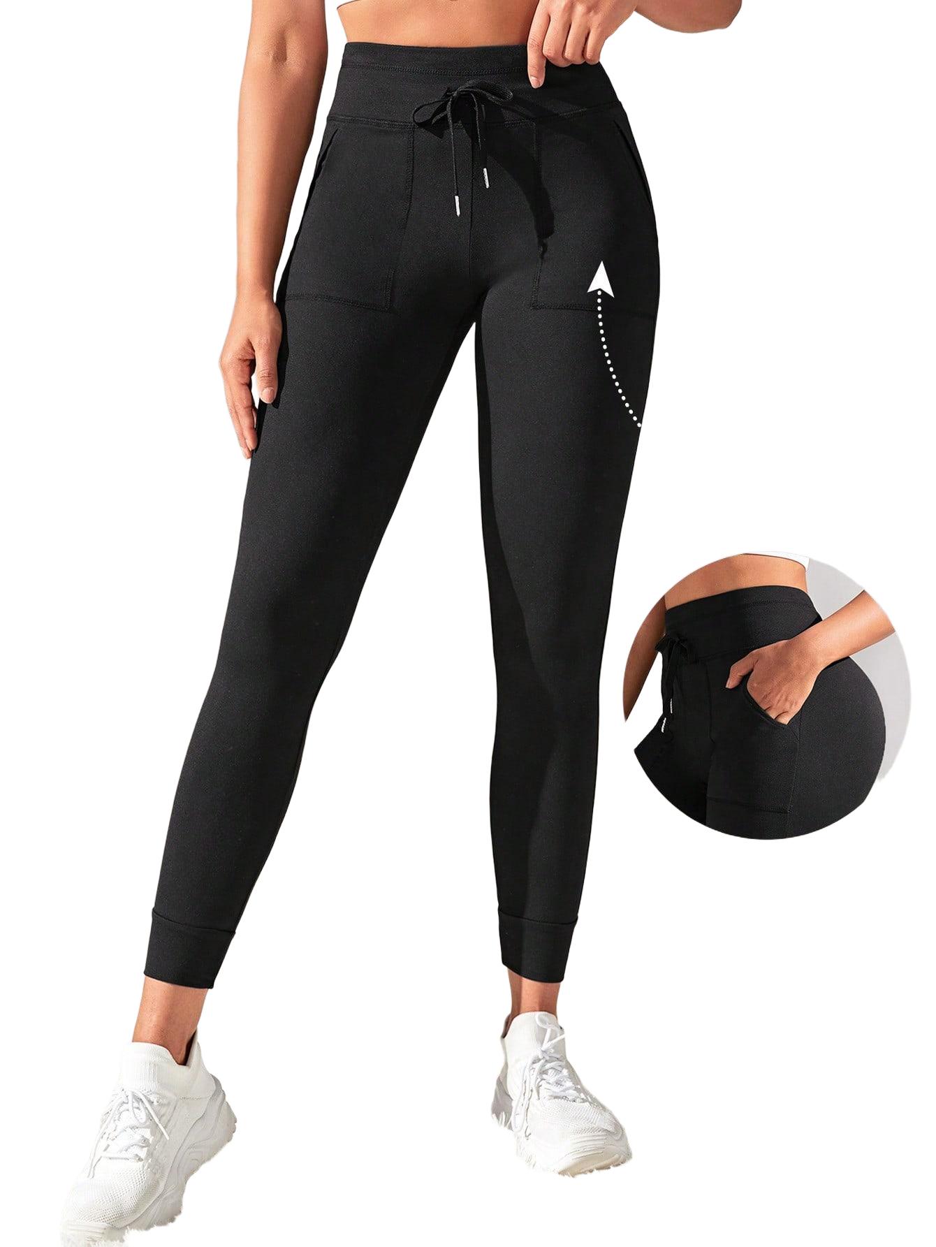 CZARNE LEGGINSY Z KIESZENIAMI