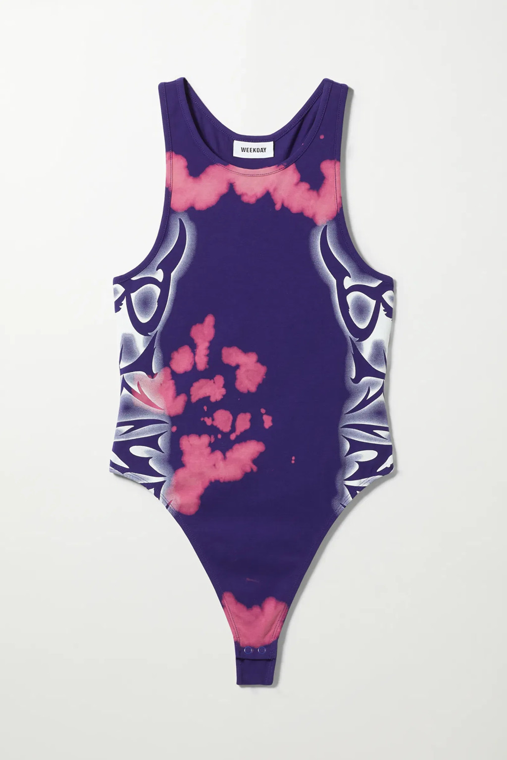 FIOLETOWE BODY PRINT