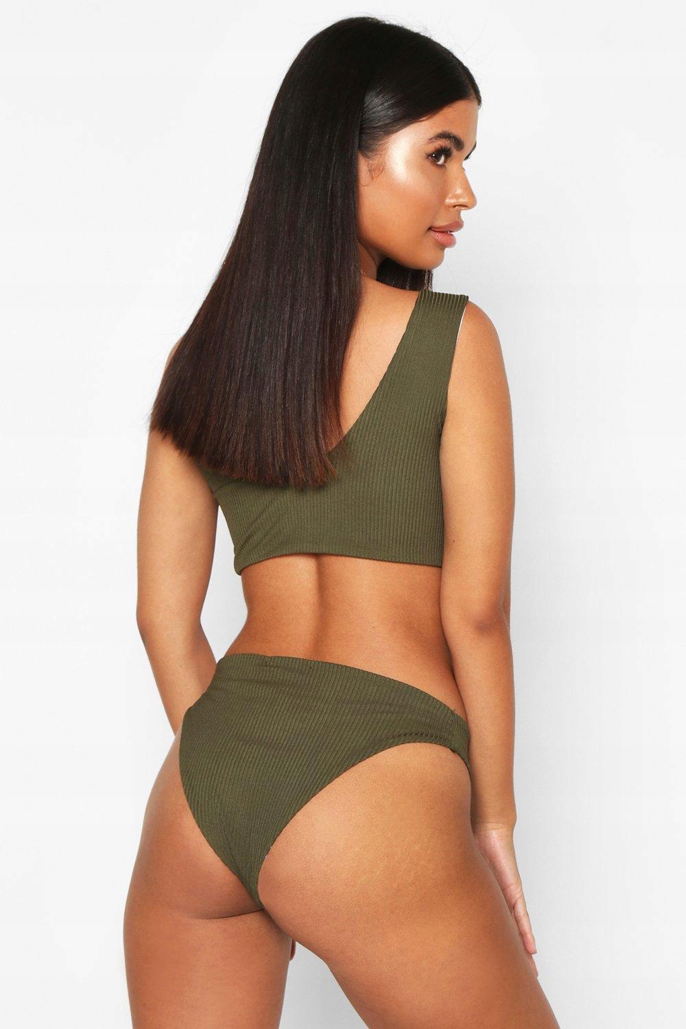 zielony dół od bikini