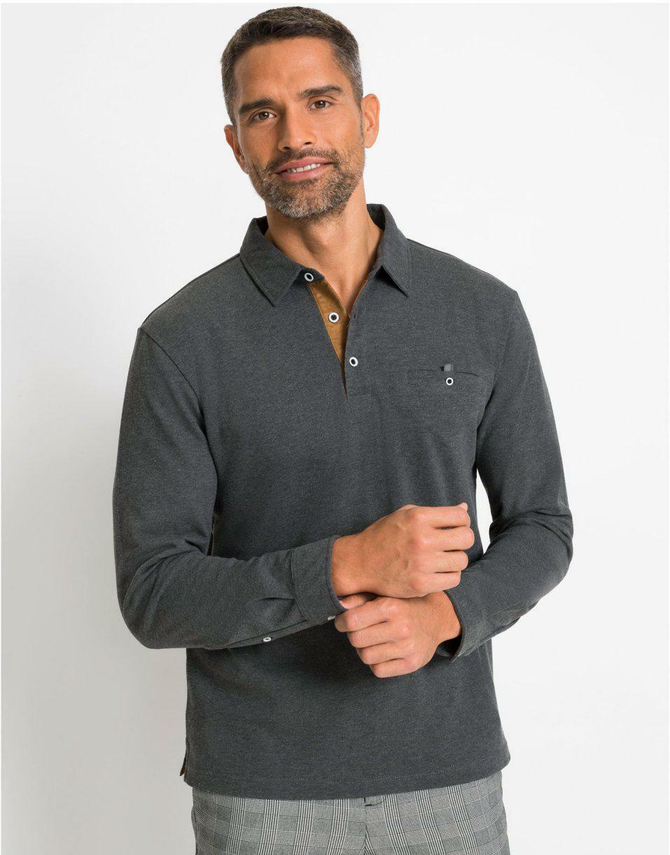 SZARA KOSZULKA POLO