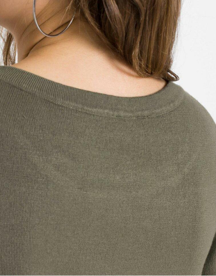 SWETER DAMSKI Z WSTAWKĄ 