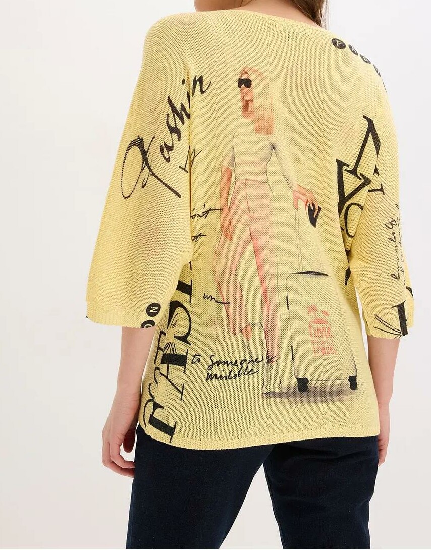SWETER Z NADRUKIEM