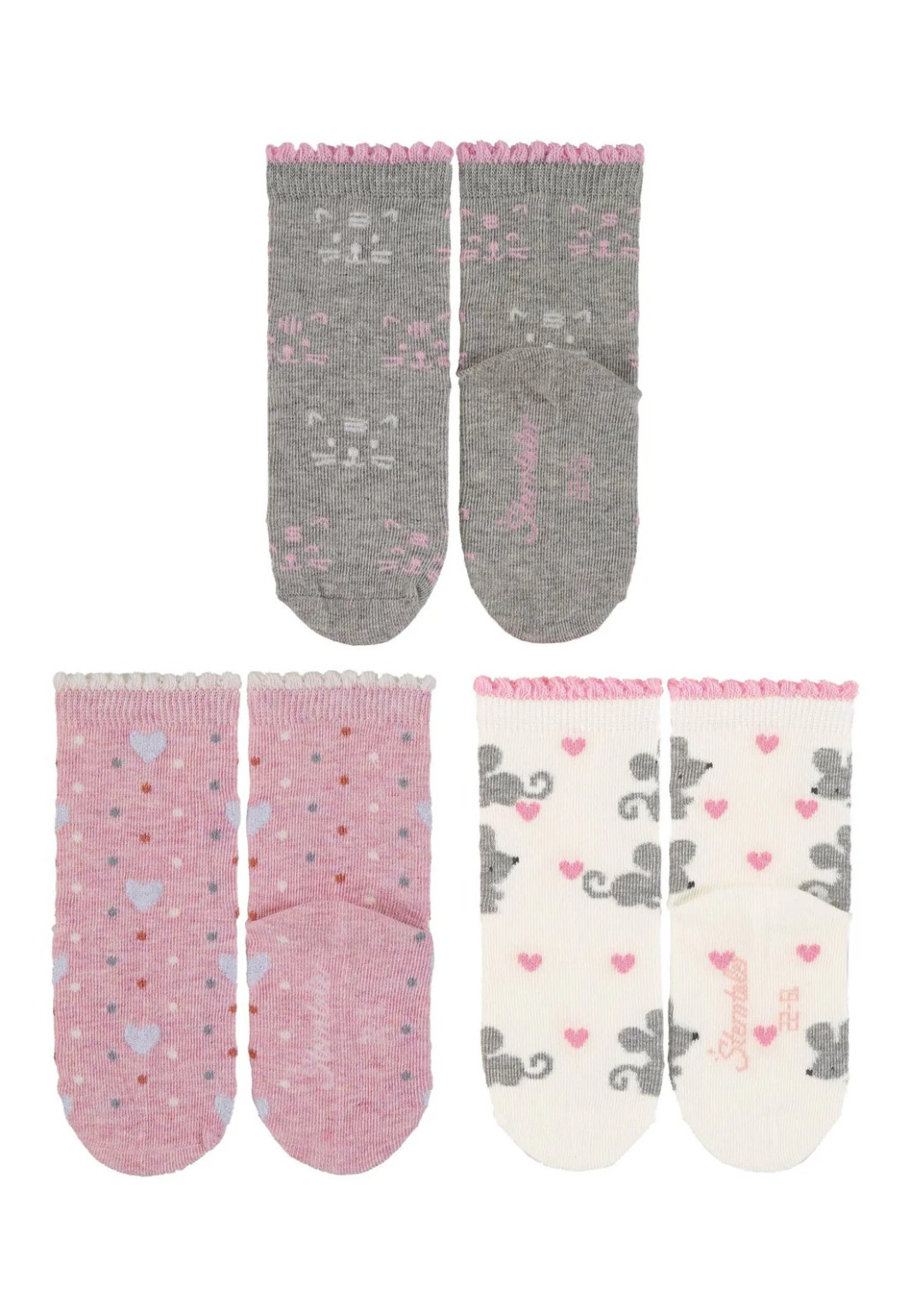 skarpetki wzór 3 pack