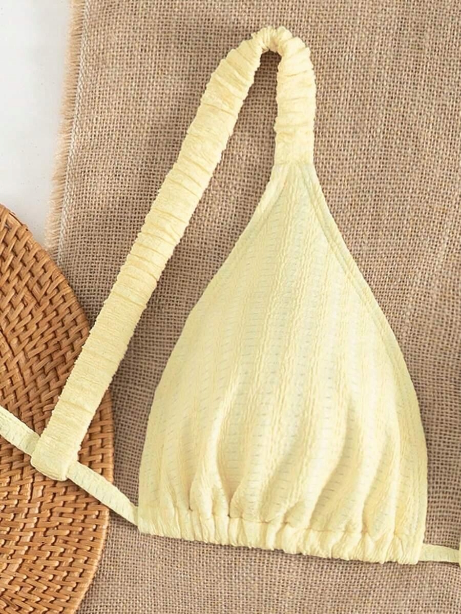ŻÓŁTE BIKINI DWUCZĘŚCIOWE 