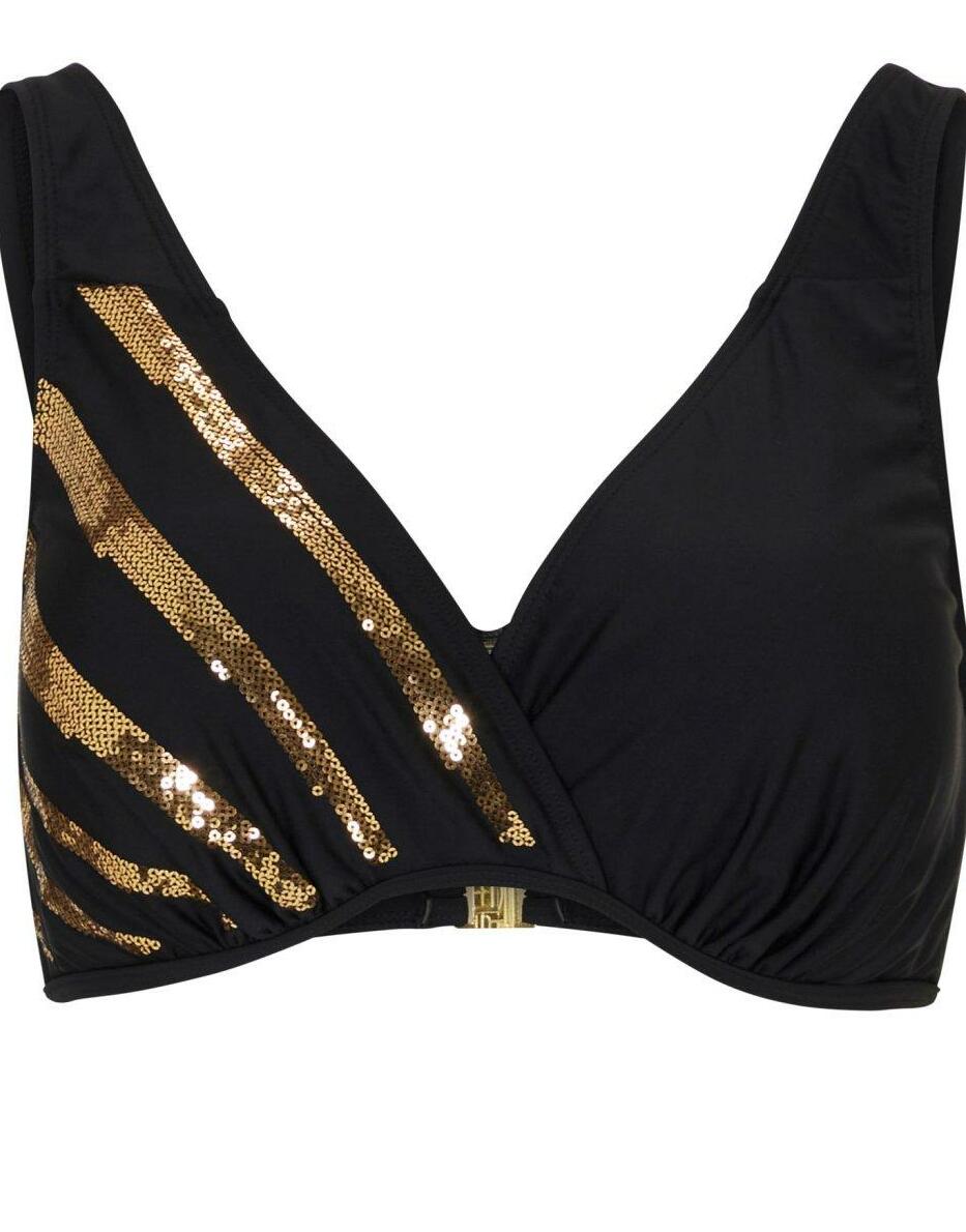 GÓRA OD BIKINI Z CEKINAMI