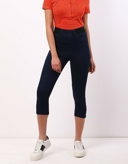 spodnie jeans 3/4 T57-8364K-XU