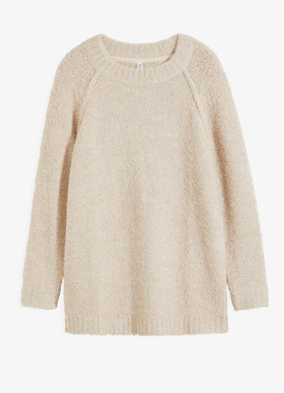 SWETER Z DZIANINY BARANKA