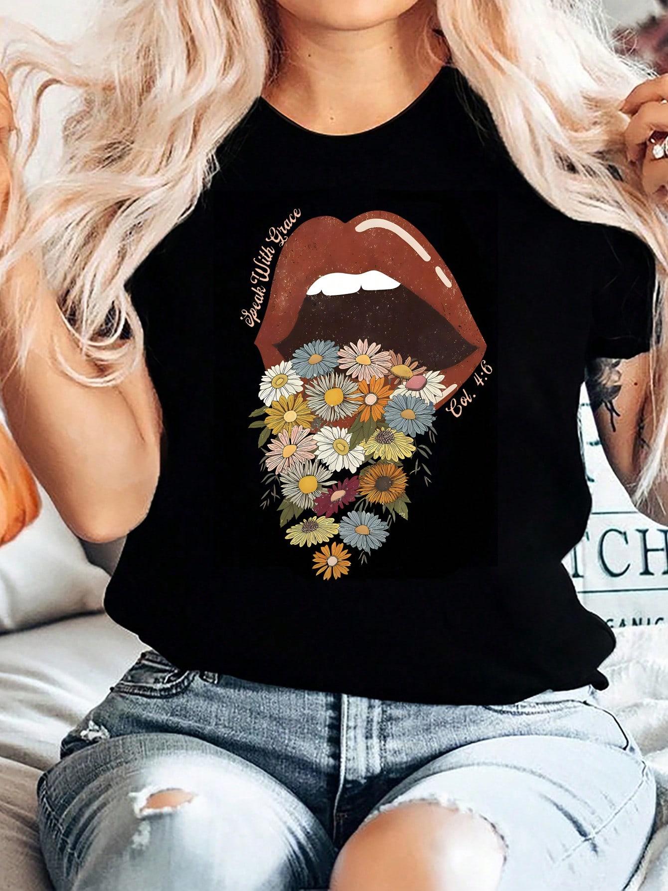 T-SHIRT WZÓR Print