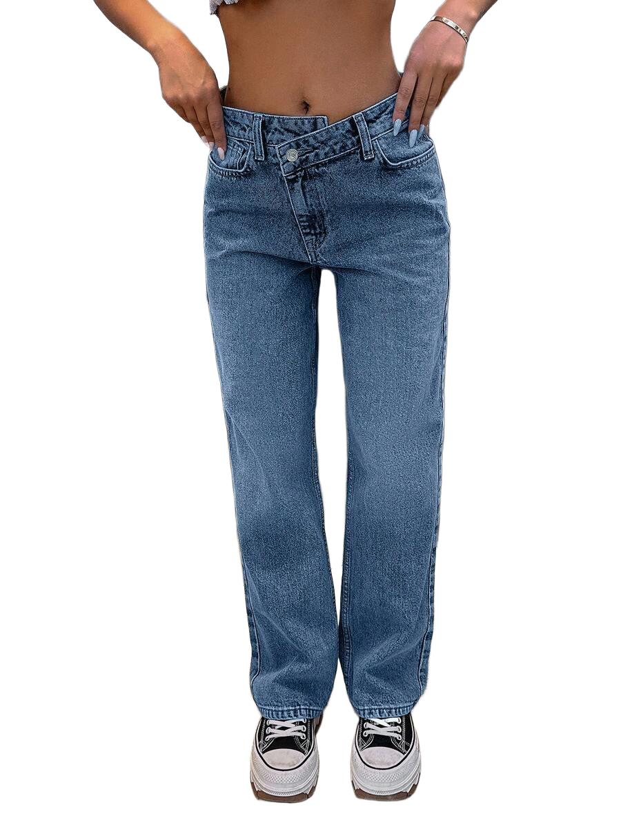 JEANSY DAMSKIE STRAIGHT LEG