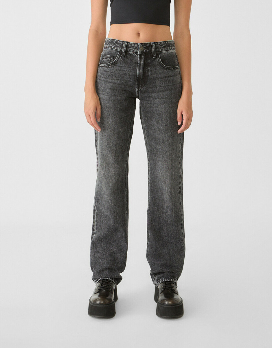 PROSTE SPODNIE JEANS