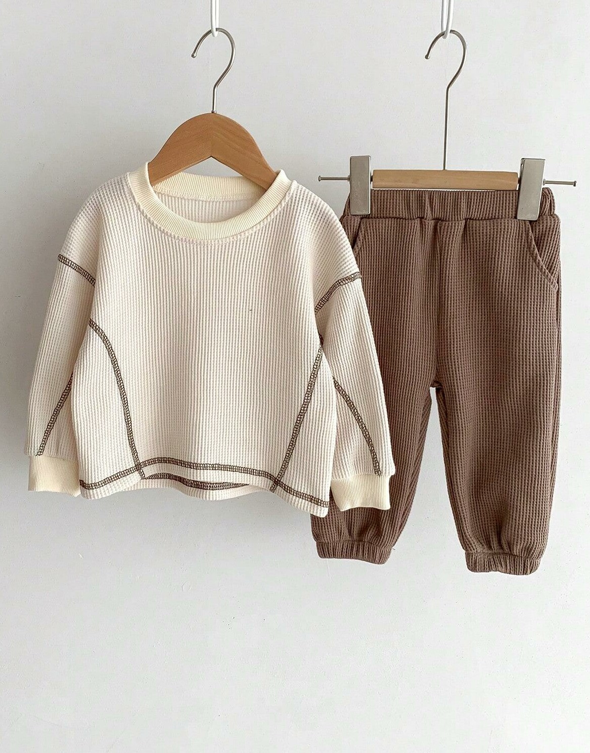 bluza spodnie tekstura komplet