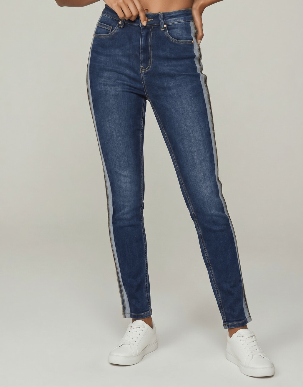 spodnie rurki jeans