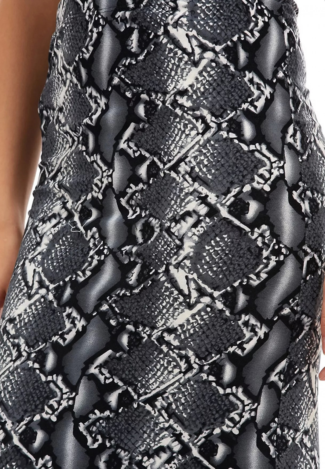 MIDI SPÓDNICA SNAKE PRINT