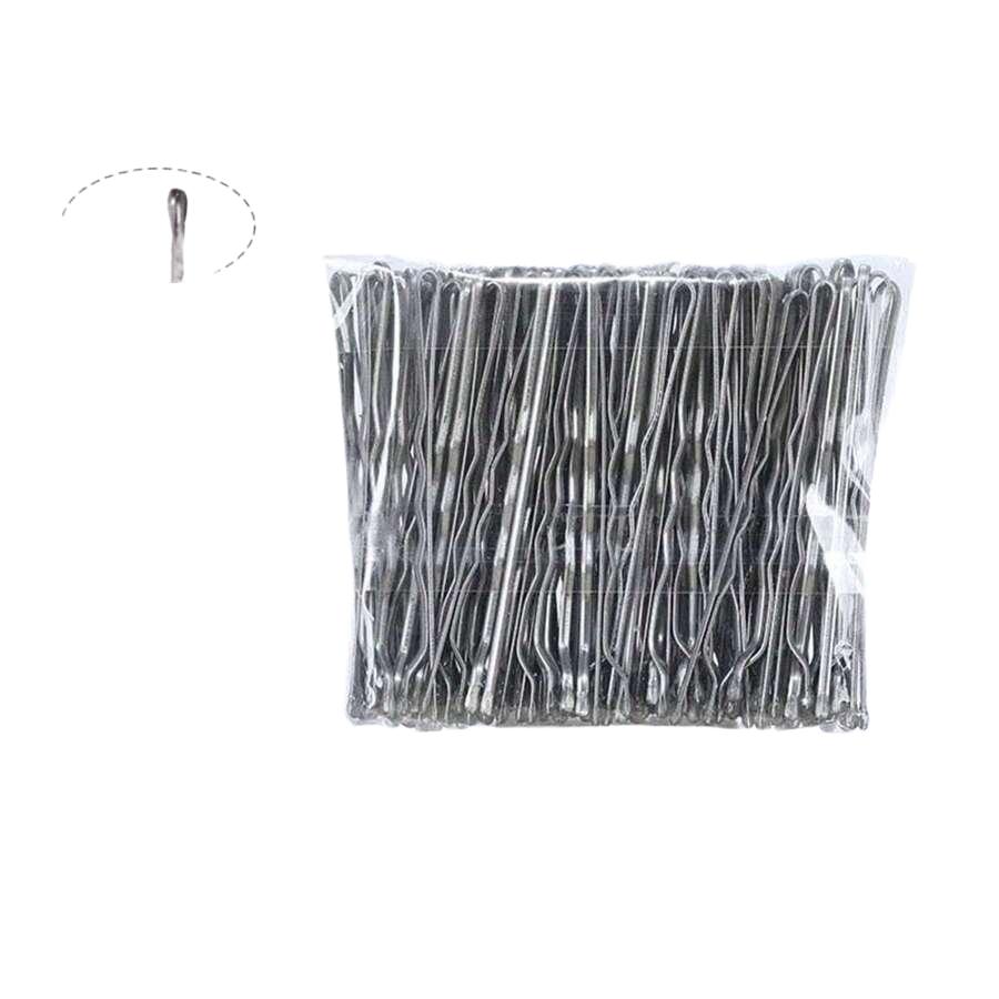 czarne wsuwki do włosów 20-pack