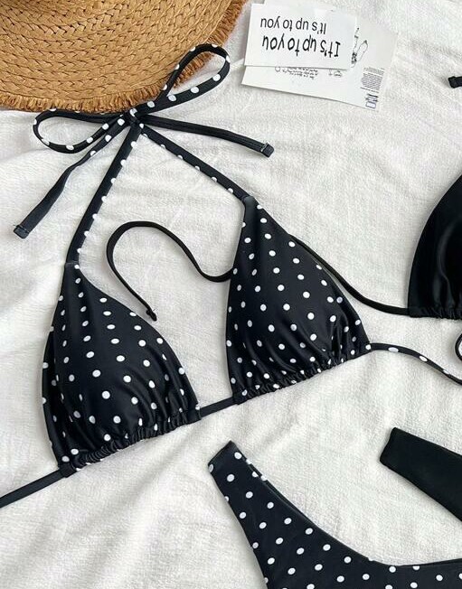 bikini góra groszki