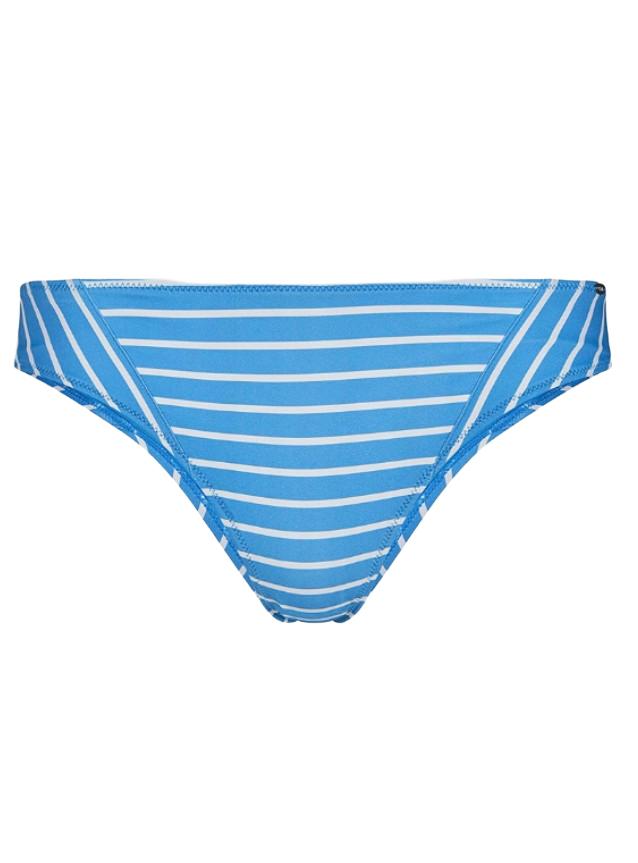 niebieski dół od bikini figi paski