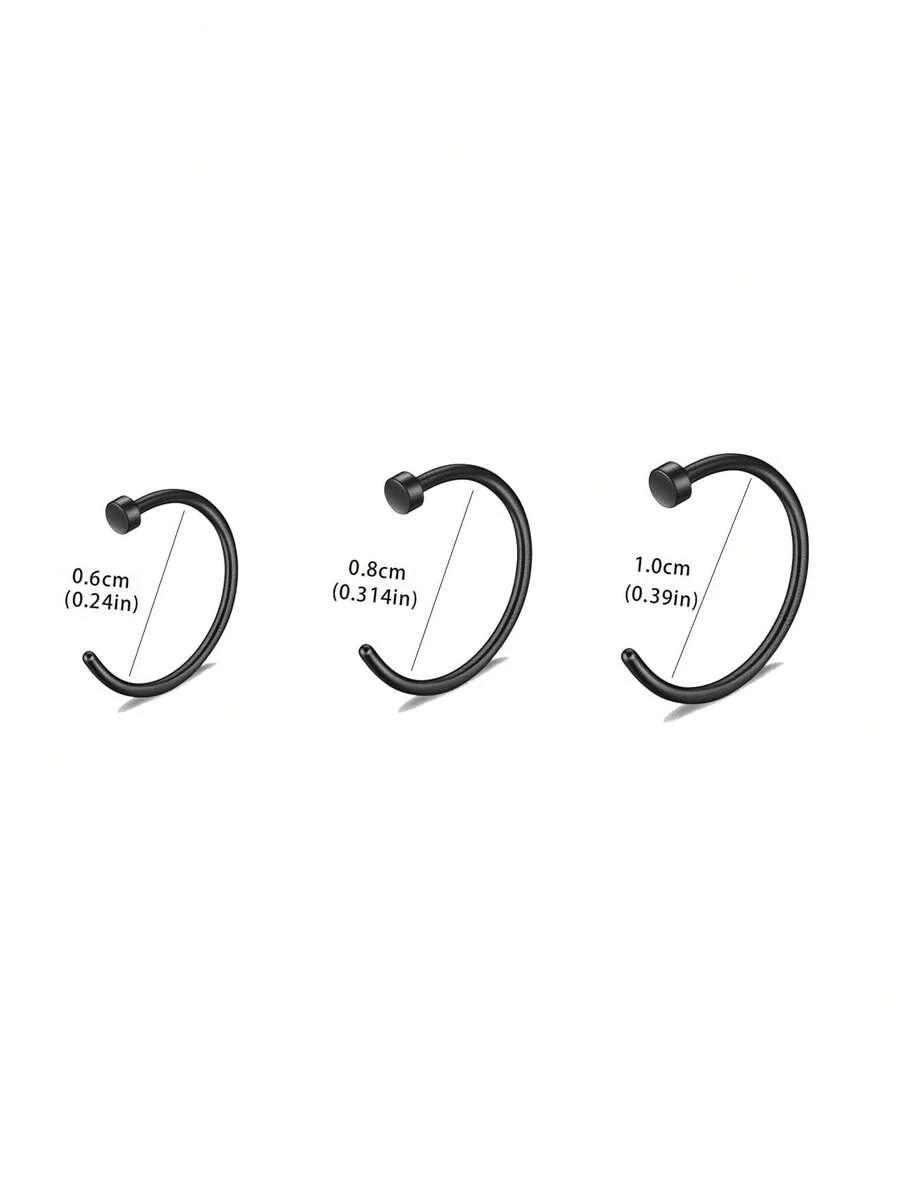 kolczyk do nosa 2-pack