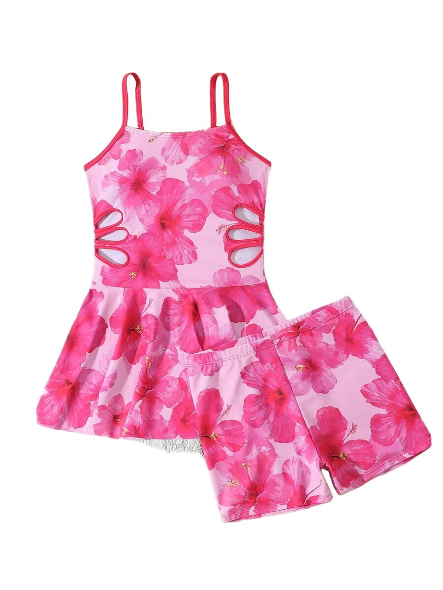 TANKINI DZIEWCZĘCE DWUCZĘŚCIOWE