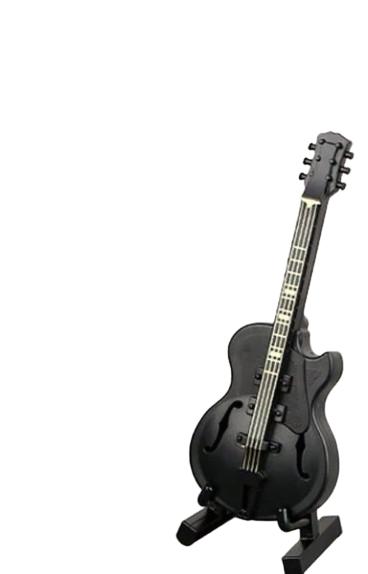 czarna mini gitara