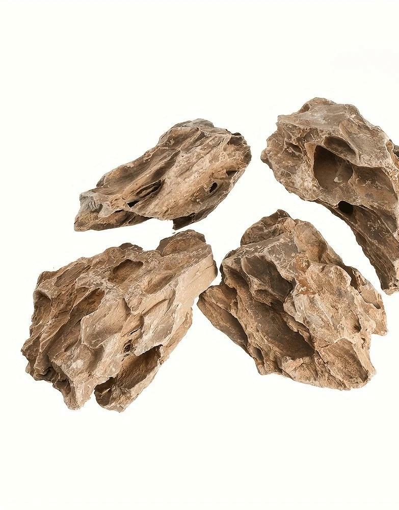 dekoracja do akwarium kamień 4-pack