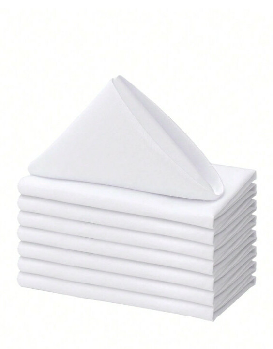 białe serwetki 6-pack