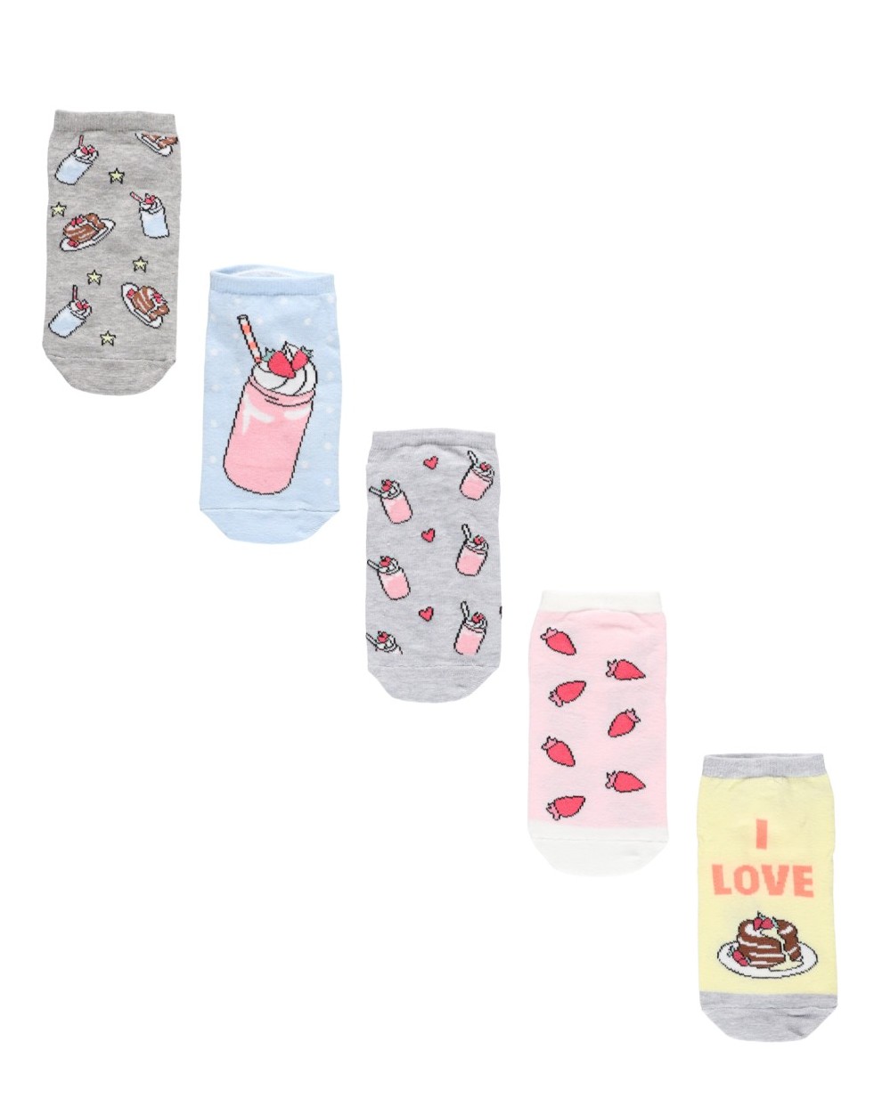 SKARPETKI 5-PACK PRINT